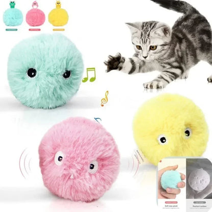 Interactive Cat Toy Mouse for Cats USB